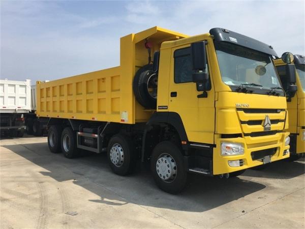 HW76 Cabin 375hp 12 Wheels Sinotruck HOWO Dump Truck