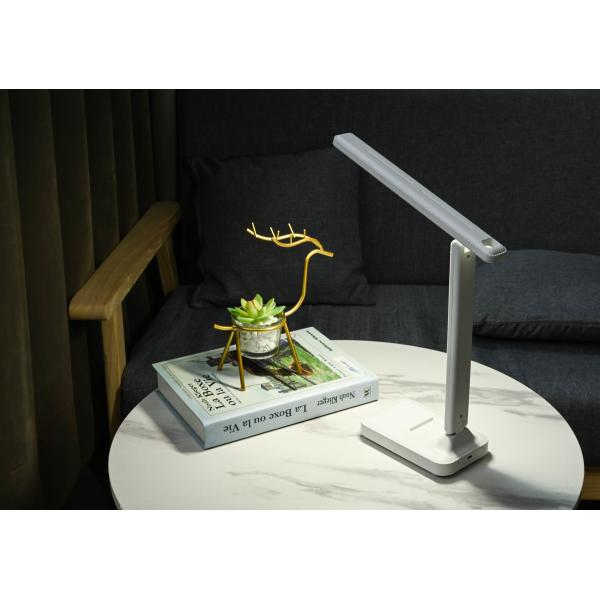 Eye protection Desk Lamp with Pen Holder for Reading, Charging, Plugging In, Dormitory Bedroom, Reading Desk Lamp