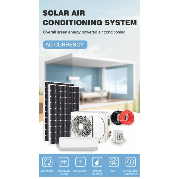 18000 Btu Smart Air Conditioners Air Conditioner Solar Powered Split Air Conditioners