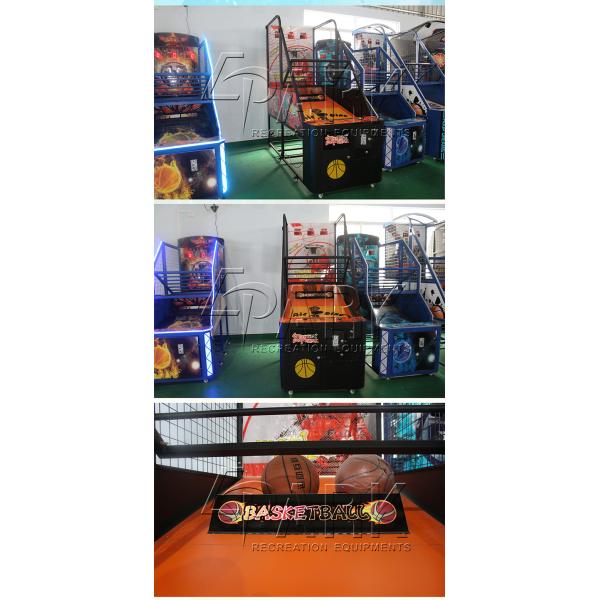 Машина центра событий съемки обруча баскетбола с фирмой и Дурабле шкафа металла