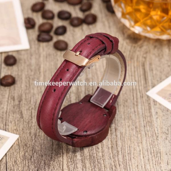 Charm Watch Customized LOGO Wood Watches For Ladies