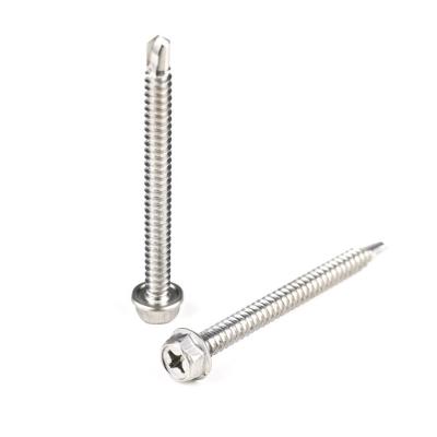 Torx Drive Aço inoxidável Phillips cabeça hexadecimal parafusos de auto-perfuração Tornillos para metal