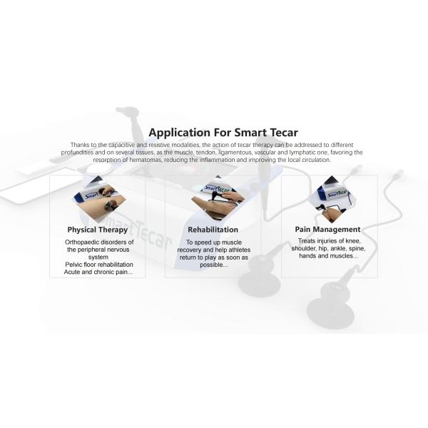 RET CET treatment of muscle recoveryfat burning and fat reductionhigh quality tecar machine shockwave therapy equipment