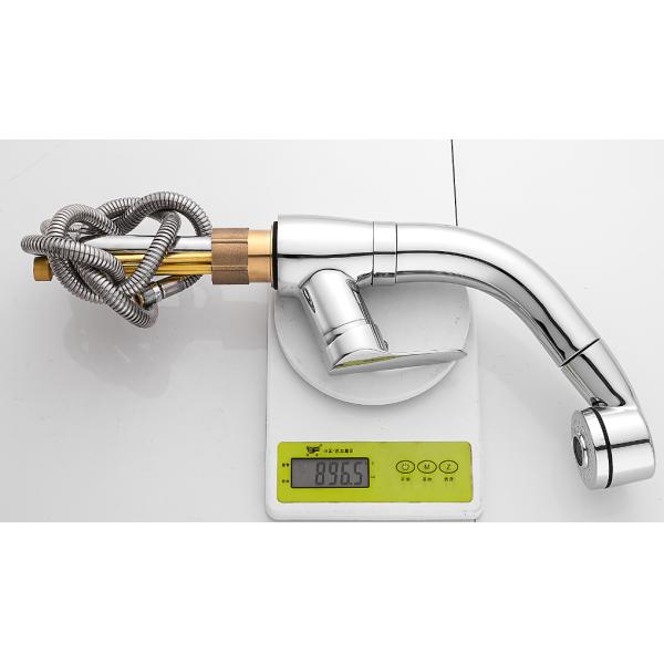 CE Pull Out Kitchen All Copper Washroom Basin Faucet