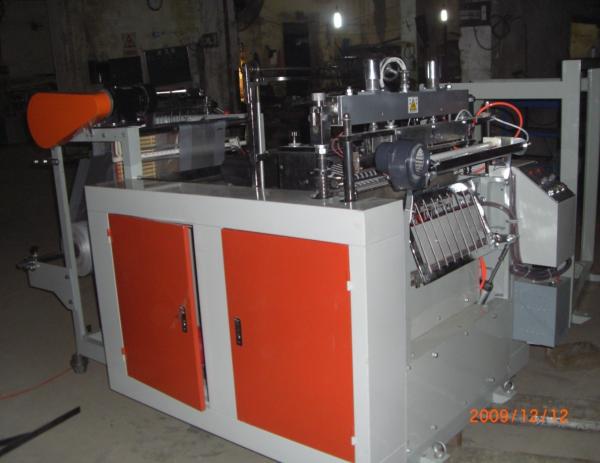 1.5Kw Full Auto T-shirt Bag Making Machine Two Lines With CE ISO TUV
