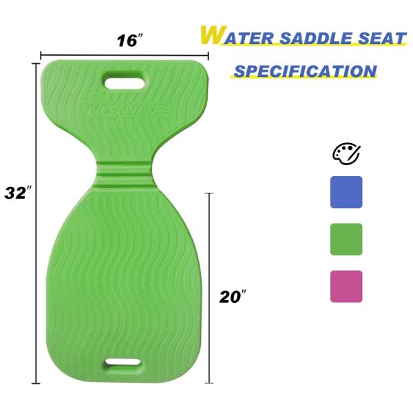 Kids' Water Playtime with Woowave Green Swim Floats Kickboard Toy