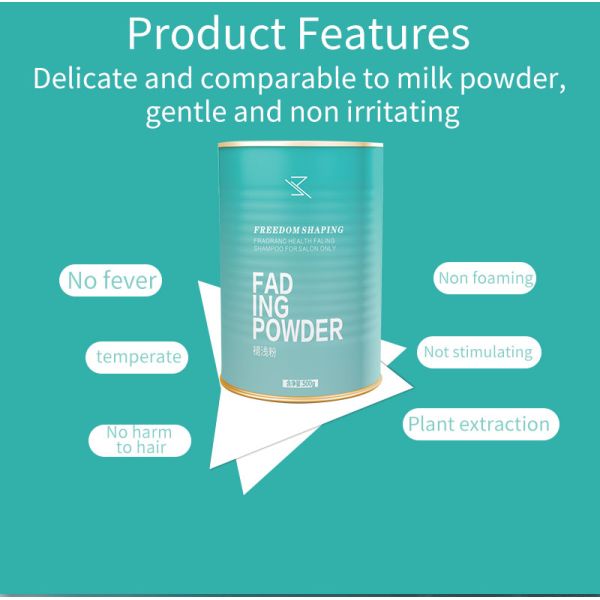 Produits de décoloration capillaire professionnels pour salon, éclaircissant sans ammoniaque pour cheveux foncés