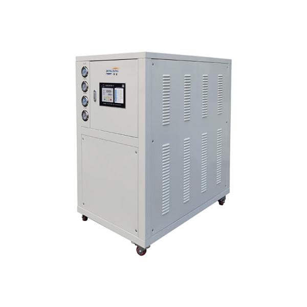 Enfriador industrial tipo caja enfriado por agua 1500 toneladas 156kw con pantalla táctil de 7 pulgadas