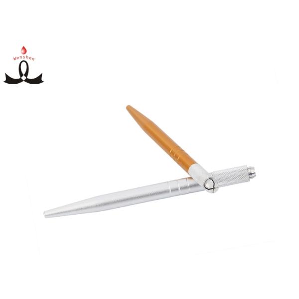 Pigmentation Light Weight Silver Manual Tattoo Pen 3D Embroidery Microblading Pen