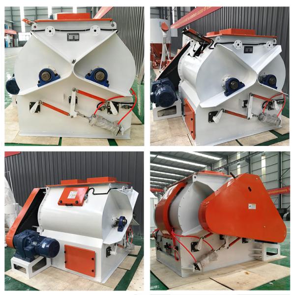 Затвор вала смесителя горизонтального питания 500 KG/P двойной с CV мотора Сименс высоким