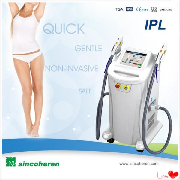 Professional IPL Skin Rejuvenation Machine , Intense Pulsed Light Hair Removal Machine