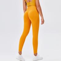 La moutarde des femmes oranges de collants de preuve de ZHIHUI guêtres chaudes accroupies d'OEM de hautes Waisted