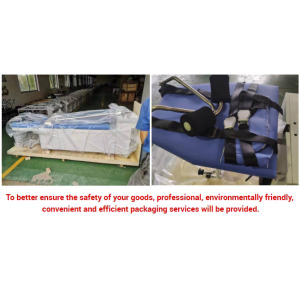 Electric traction table equipment for hospital bed