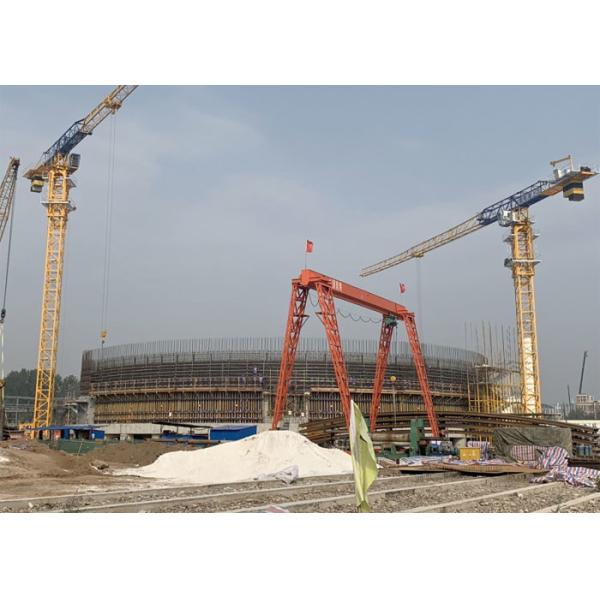 LNG Tower Climbing Formwork System With Crane Lifted ISO CE Certificate