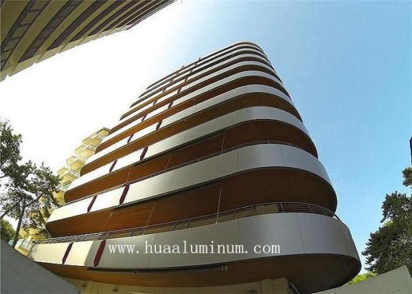Impact Resistant ACP Aluminium Composite Panel , 1.22x2.44m Aluminum Composite Sheet