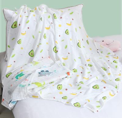 Cor floral de Gauze Fabric Tear Resistant Any do algodão do crepe 40S