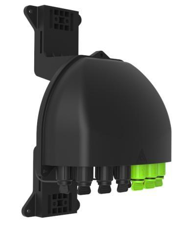 12 núcleo pré-conectado Fibra Óptica Splitter Box com proteção IP68 para rede FTTX