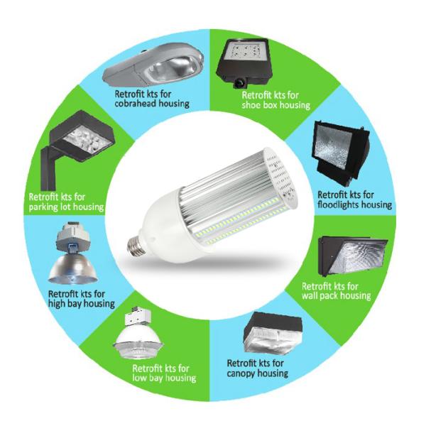 High power samsung5630 e40 led street light bulb 45 watt with 5 years warranty