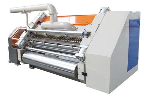 Single Facer Line Shaft Corrugated Sheet Cutter Width 1600mm 0 - 100 m / Min