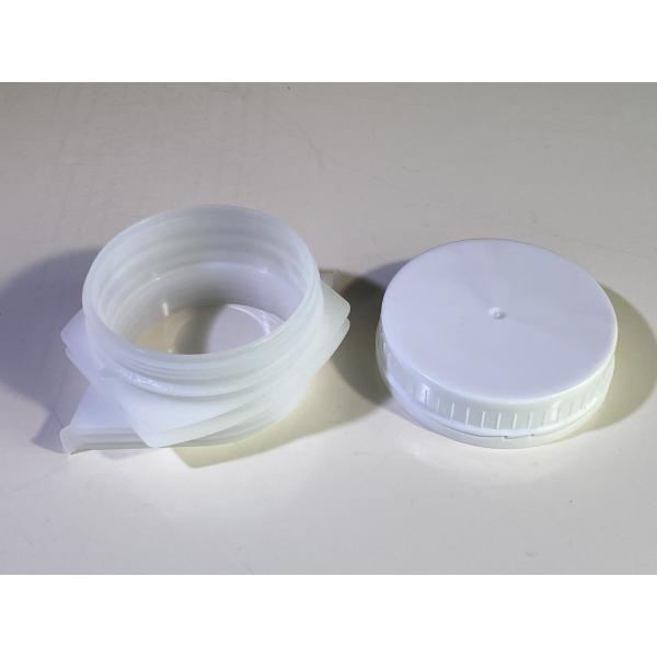 60mm Plastic Spout Caps On Stand-up Pouch Packaging For Packing Food Cosmetic