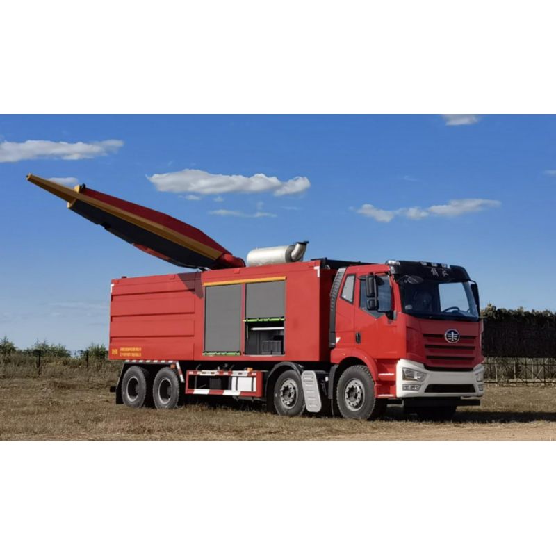 Arm-Free 150m Super High-Rise Fire Fighting Truck with 130L/s Large Flow and Zero Deployment Time for High-Rise Fire Emergency