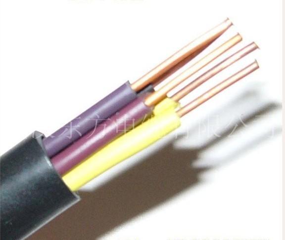 PVC Insulation Flexible Shield Round Control Cable KVV 450/750V in grey color