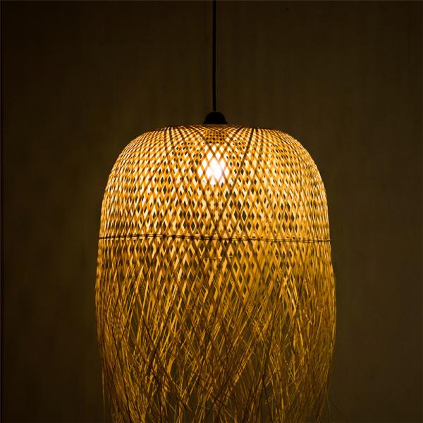 Japanese Tea Room Bamboo Pendant Lights Lighting Vintage Indoor Home Decor designer pendant light(WH-WP-28)