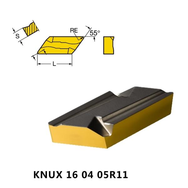 Инструмент токарного станка потока CNC Indexable вводит поворачивая KNUX160405R11