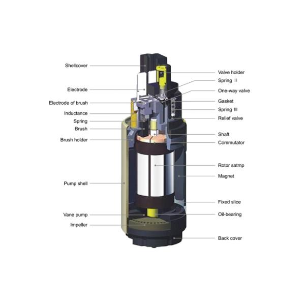 Toyota Inline Electric Fuel Pump Low Pressure 100L/H 23220-74021,BOSCH 0580453407