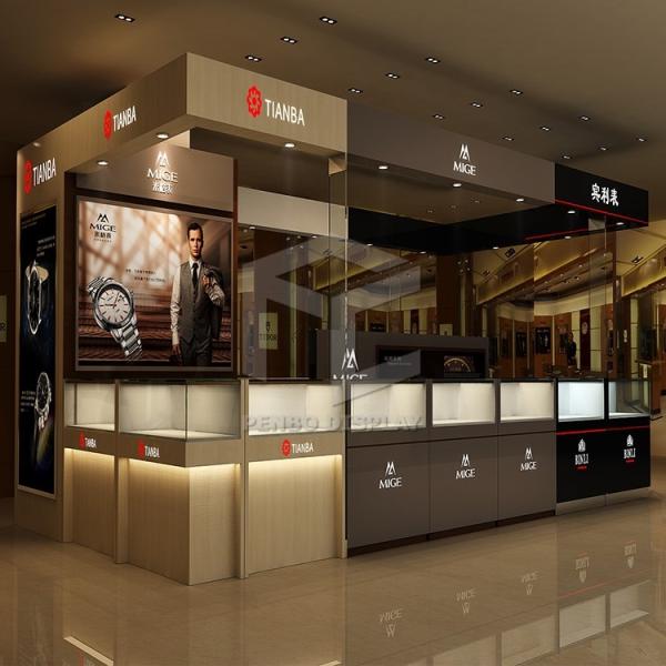 1200mm Long Boutique Watch Display Showcase For Shop ODM