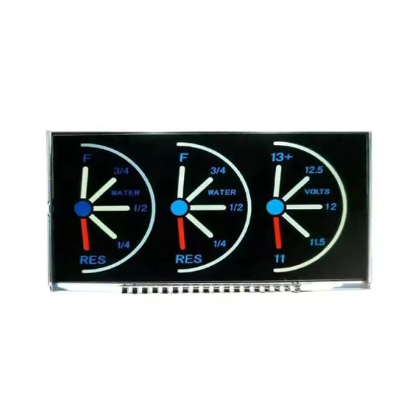 Customized VA LCD Transparent Display Custom Segment Displays