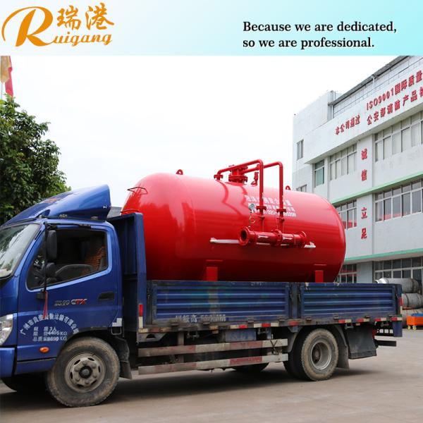1.2MPa 3%/6% Pressure Relief Carbon Steel Proportioning Foam Bladder Tank For Fire Protection. Ideal For Industrial, Oil Depot And Petrochemical Firefighting