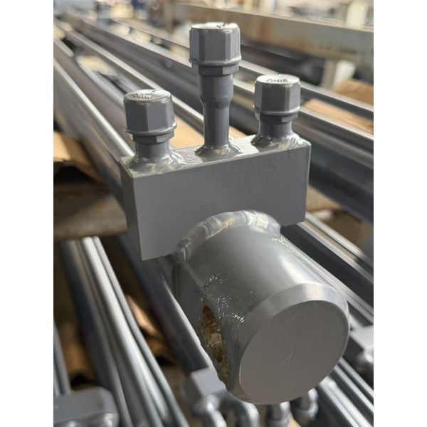 Hard Chrome Plated Steel 2 Stage Telescopic Hydraulic Cylinder Double Acting