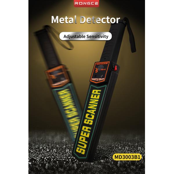 MD-3003B1Adjustable Handheld Metal Detector High Sensitivity with Sound Vibration Alarm for Airport Court Body Security Scanner