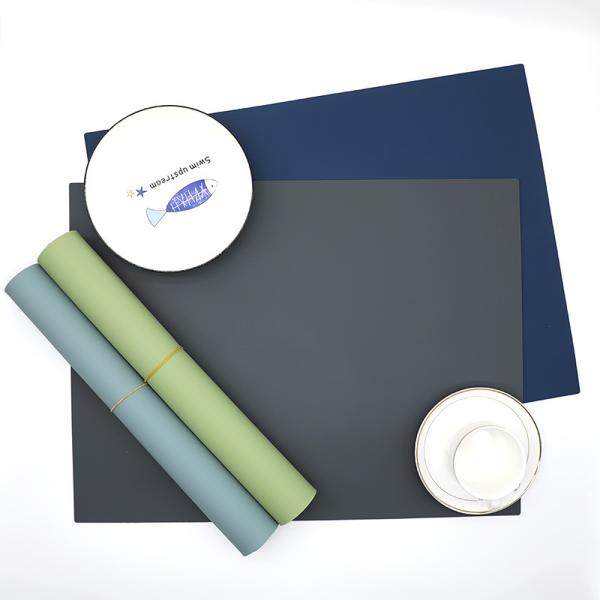 Heat Resistant Silicone Placemat Washable Table Decoration Accessories Type Mats Pads