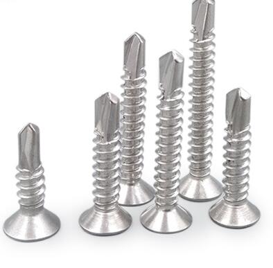 DIN7504 Stainless Steel Countersunk Head Screw Self Drilling Machine Screws