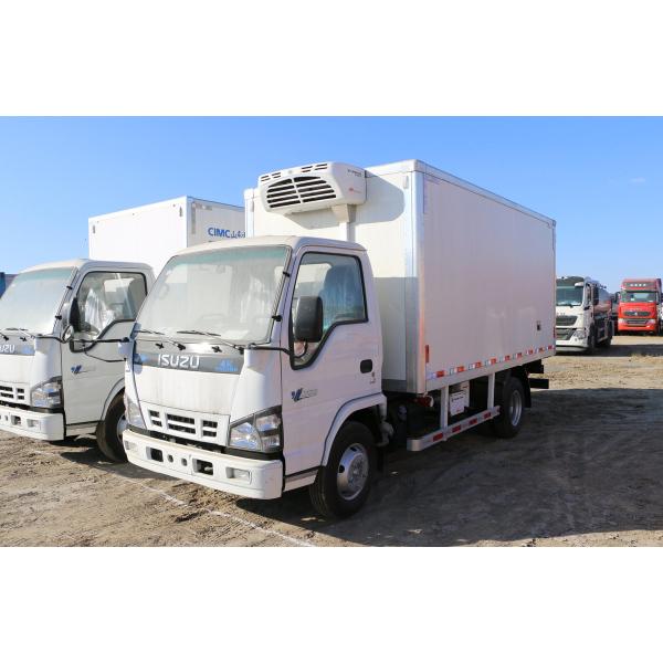 Small Refrigerated Truck Trailer 0.5t-1t Light Freezer Box Truck Cummins / Chaochai Engine