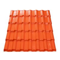Popular Spanish UPVC roof sheets Brick color R1050 PVC roofing sheets Heat insulation UPVC roof tile Durable ASA film coating UPVC sheets for warehouse's roof