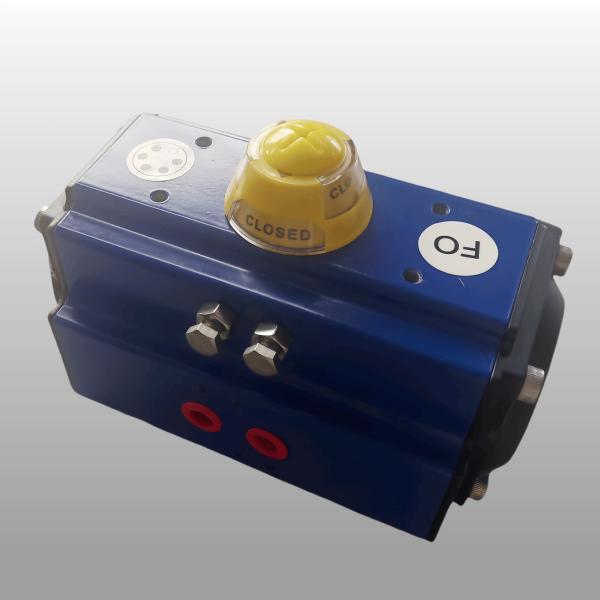 Single Action  FC FO Pneumatic Rotary Actuator NAMUR ISO5211 DIN3337 Standards For Valves