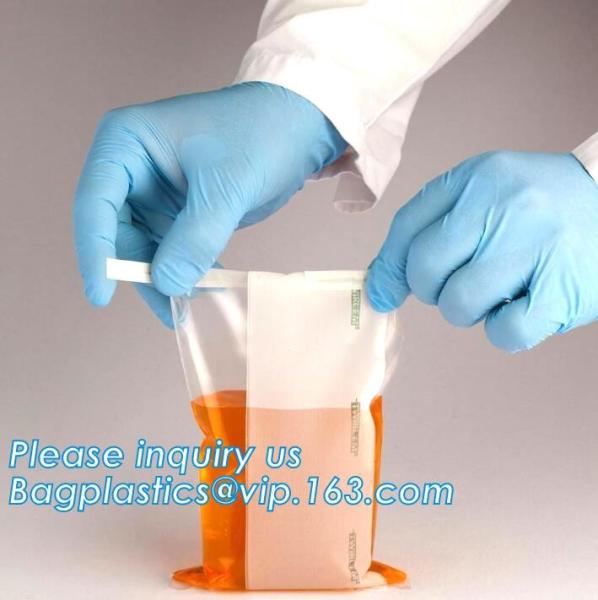 STETILE SAMPLING TWIRLEM BAG, STERILE BAG, ALLA FRANCE OMEGA Cole-Parmer SAINT-GOBAIN Nasco Burkard Dow Corning Nalgene
