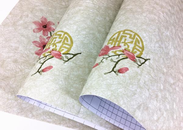Waterproof PVC Self Adhesive Wallpaper Washable Floral Self Adhesive Wallpaper