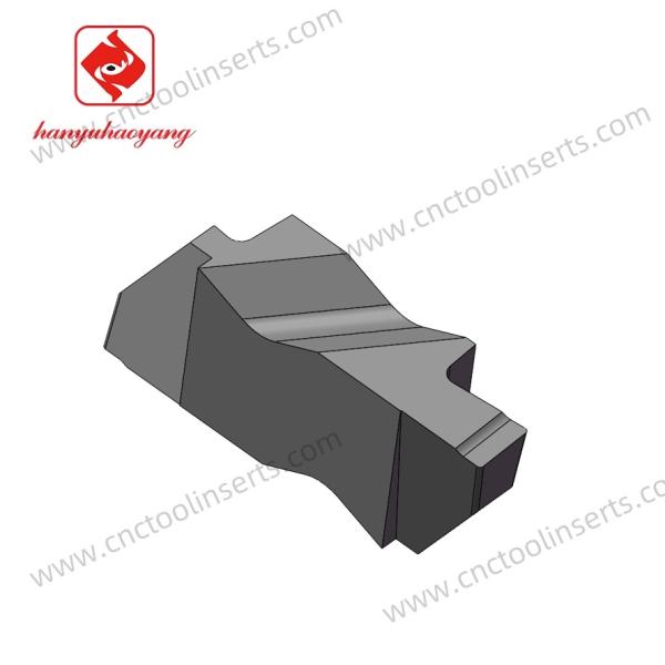Non-standard CNC insertion de rainures NG3M300LK Carbide CNC inserts composants aérospatiaux
