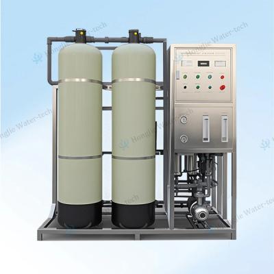 Machine de traitement de l'eau RO contrôlée par PLC 3000L/H Système de filtration par osmose inverse