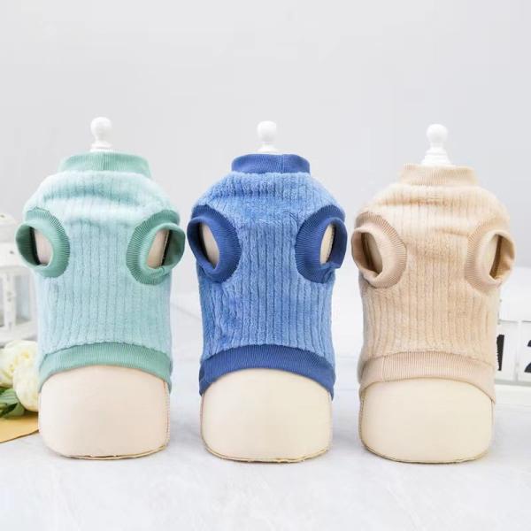 Comfortable Clothes Warm Fleece Dog Outfit Winter Apparel For Pet Dog