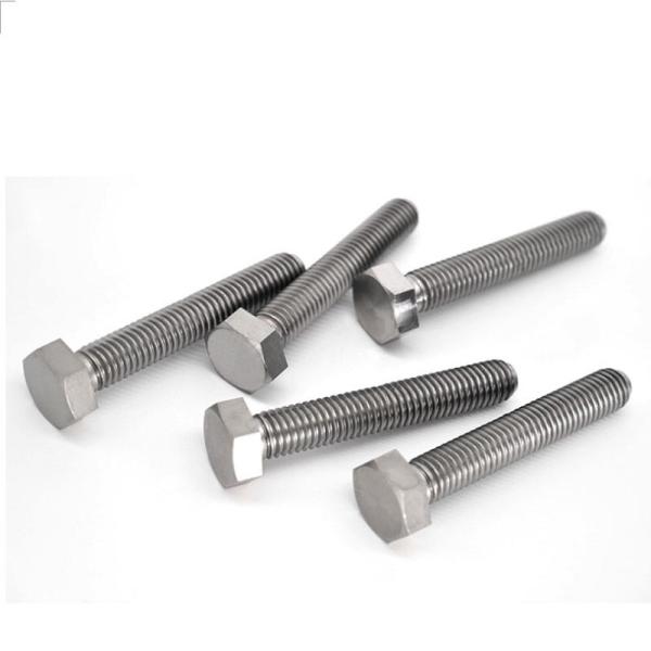 35CrMo / 40Cr / SCM435 Hex Head Stainless Steel Bolts ZINC Black Oxide Heavy