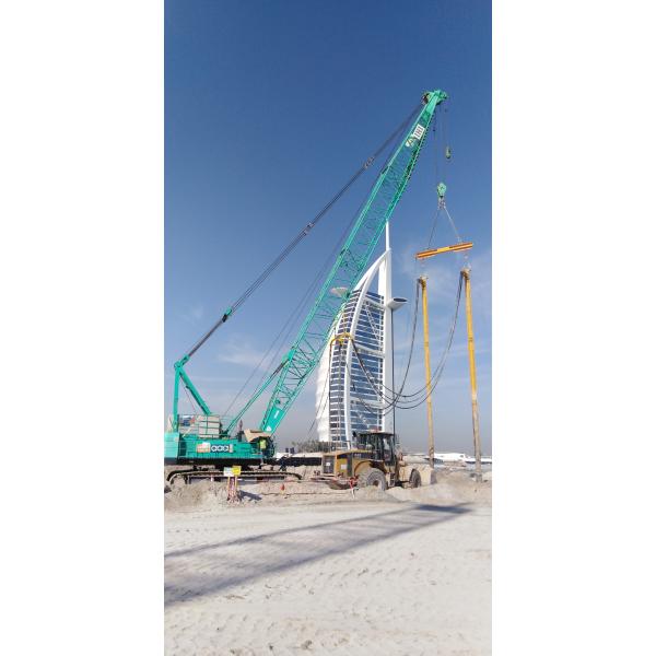 машина водителя штабелевки уплотнения Vibro Bvem емкости 260kw 450mm увеличивая сейсмическая