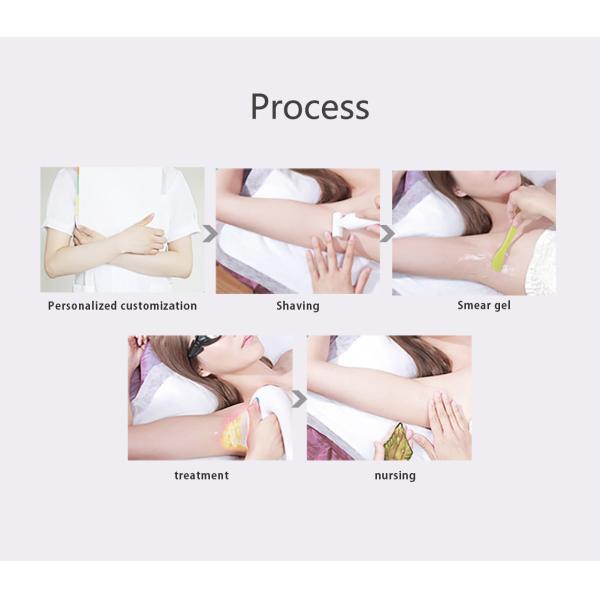 Лазер диода CE 400W портативный подвергает полное удаление механической обработке волос тела