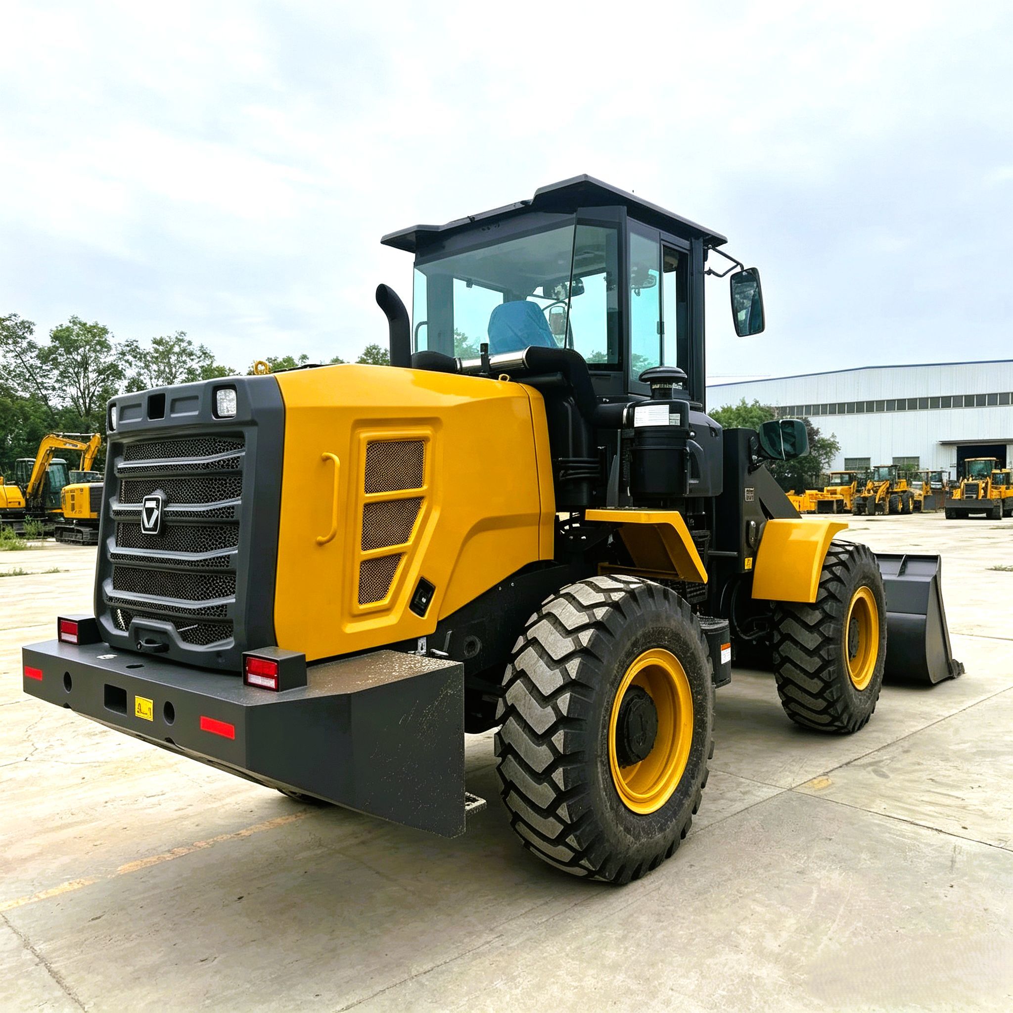 XC938 Small Wheel Loader 3.5 Ton 1.8m³ Bucket Loader Machine for Farm and Construction