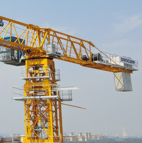 30-200 метров высоты подъема с лучшей ценой Flattop Luffing Jib Tower Crane