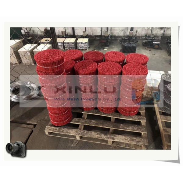 PVC покрыл двойной провод связи петли гальванизировал Φ1.2mm x l 16cm для закрытия сумки